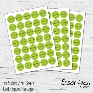 Matt Paper Stickers