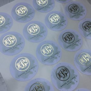 Foil & Print Mix Stickers