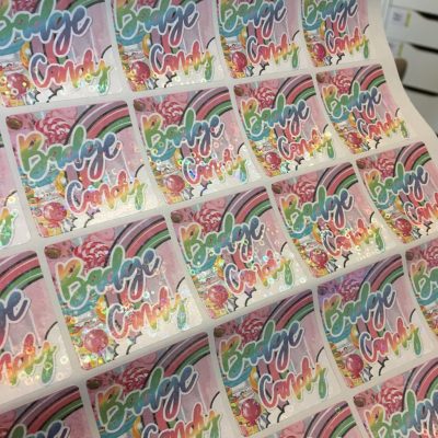 Holographic Overlay Stickers