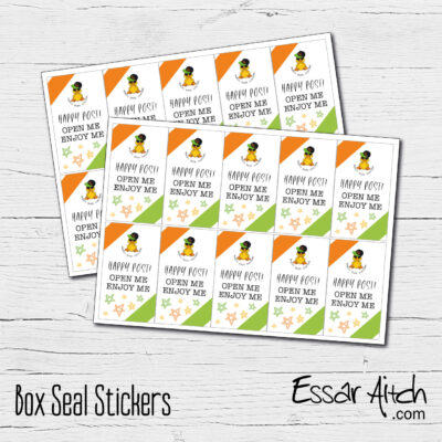 Box Seal Stickers