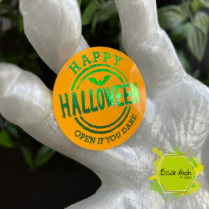 Happy Halloween Foiled Stickers